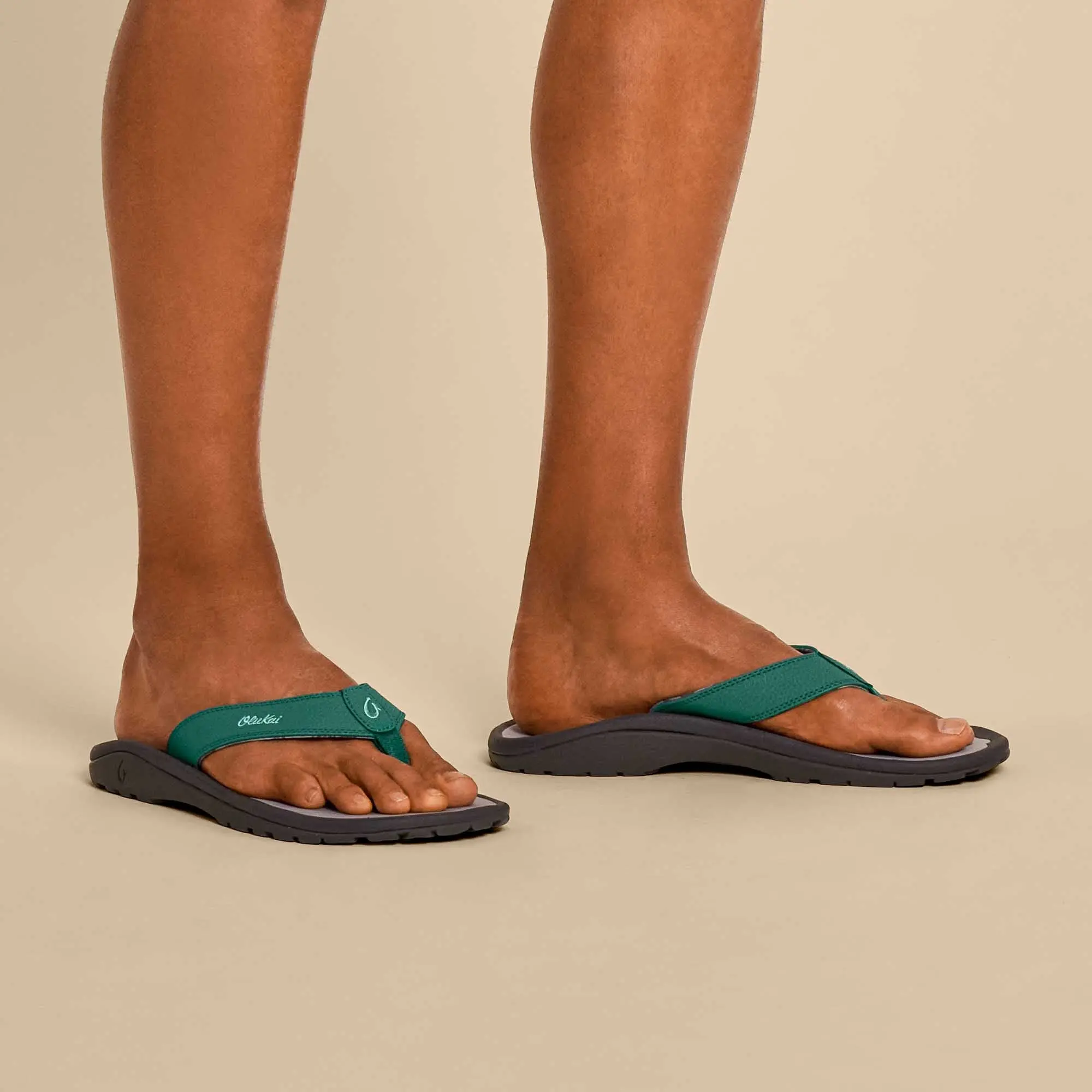 'Ohana Men's Beach Sandals - Star Pine / Sharkskin - Image 2