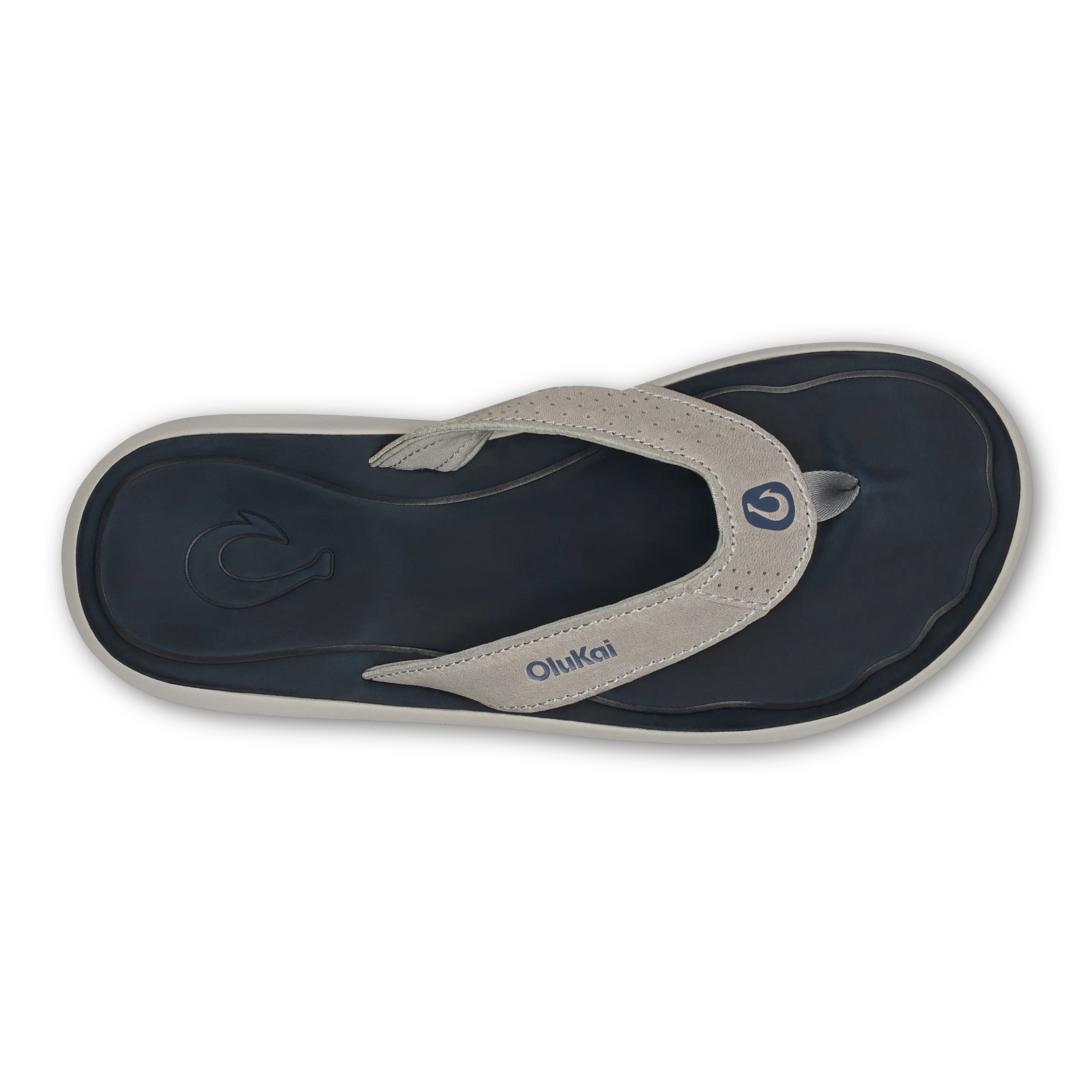 Pili Men's Waterproof Leather Sandals - Ash / Mood Indigo - Image 7