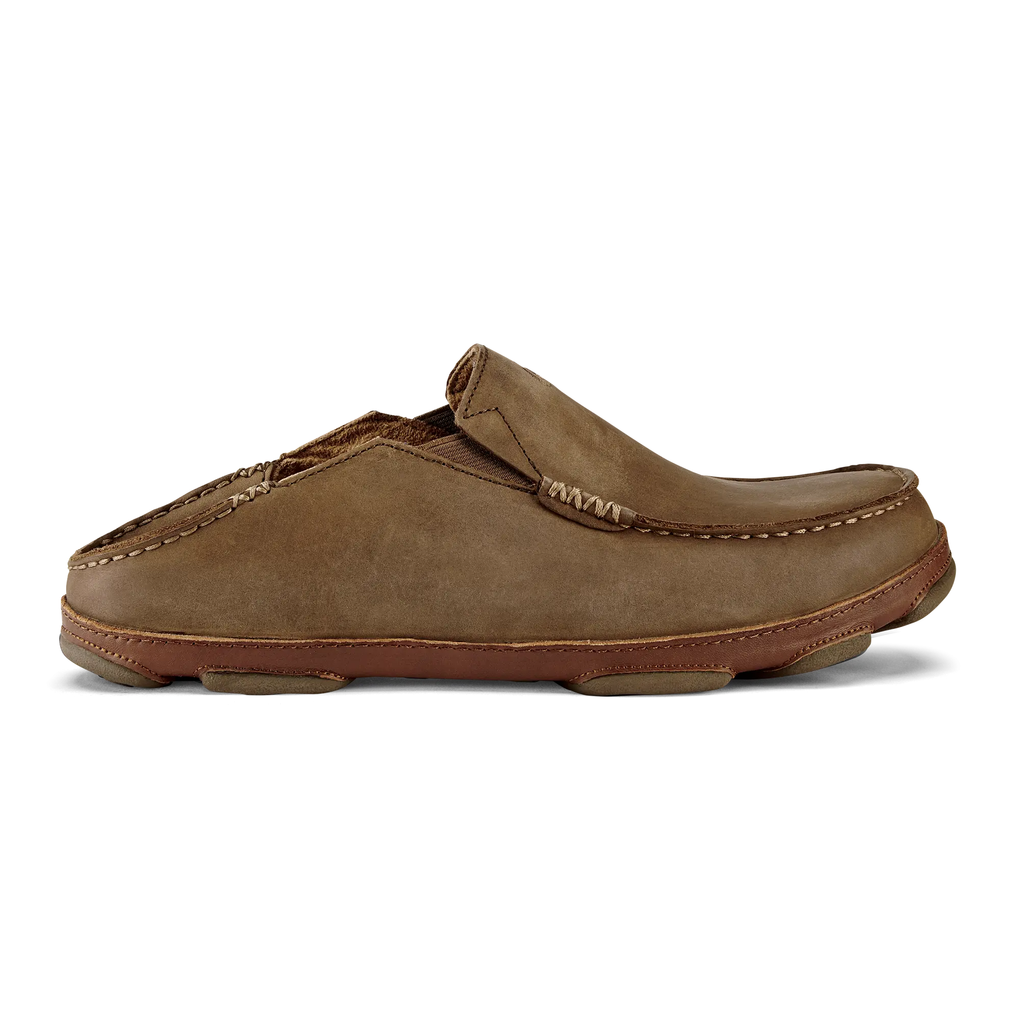 Molo Men's Leather Slip On Shoes - Ray / Toffee - Image 3