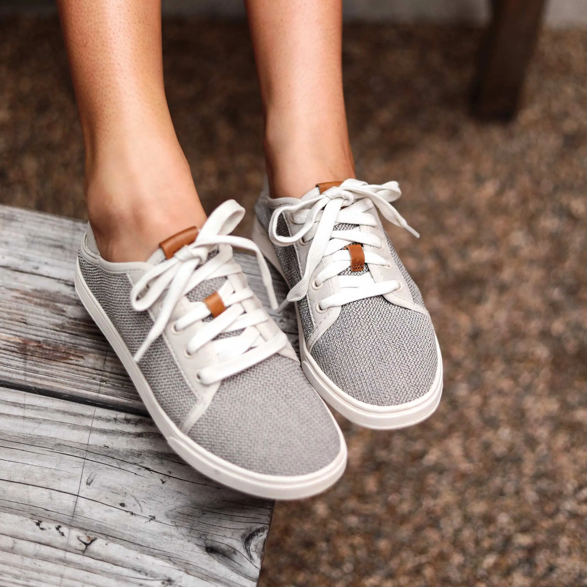 Pehuea L Women's Lightweight Sneakers - Tapa - Image 2