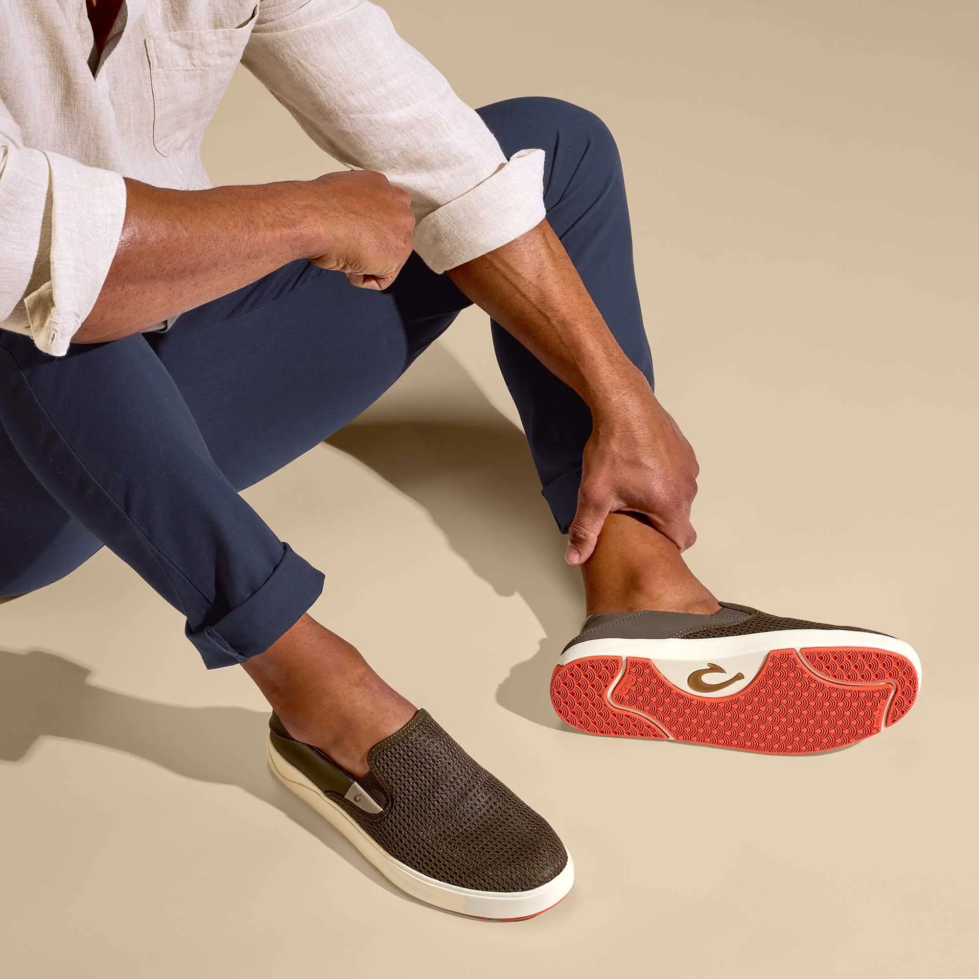 Lae'ahi Men's Slip-On Sneakers - Kona - Image 5