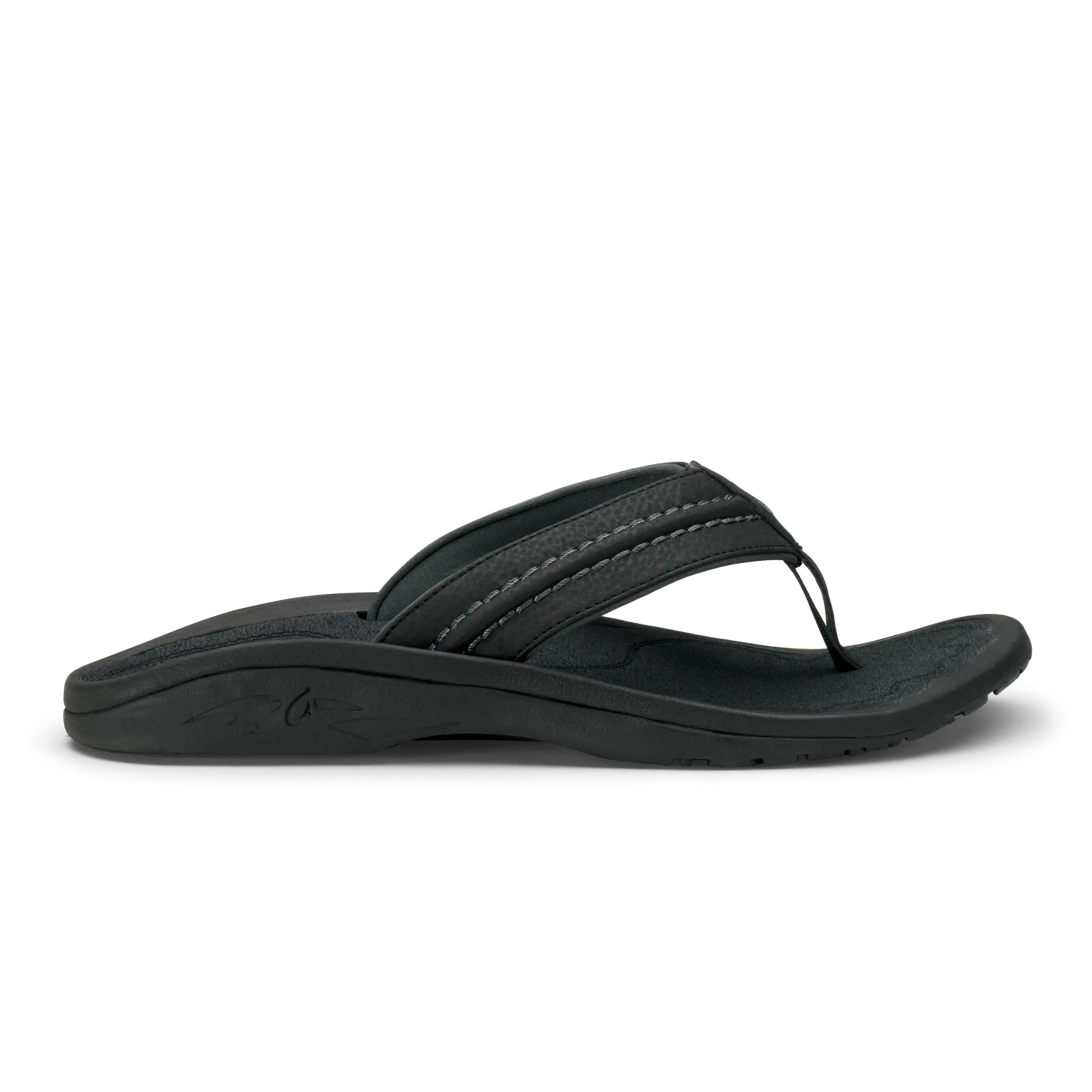 Hokua Men's Beach Sandals - Dark Wood
