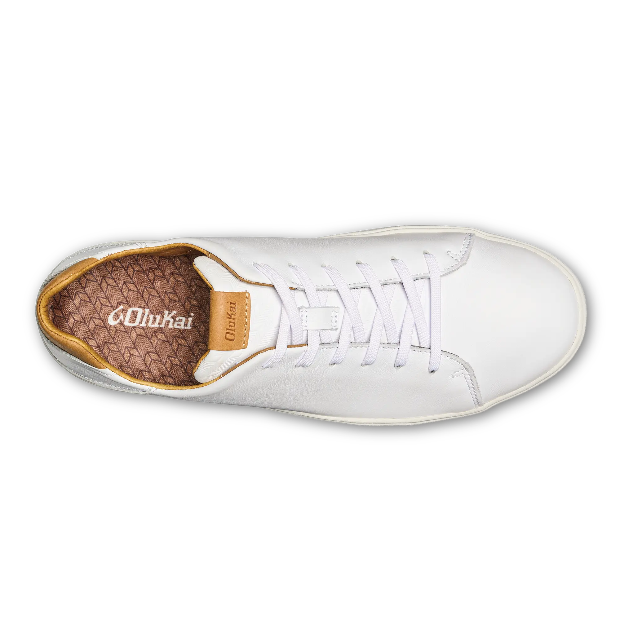 Lae'ahi L 'Ili Men's Leather Sneakers - Bright White - Image 8