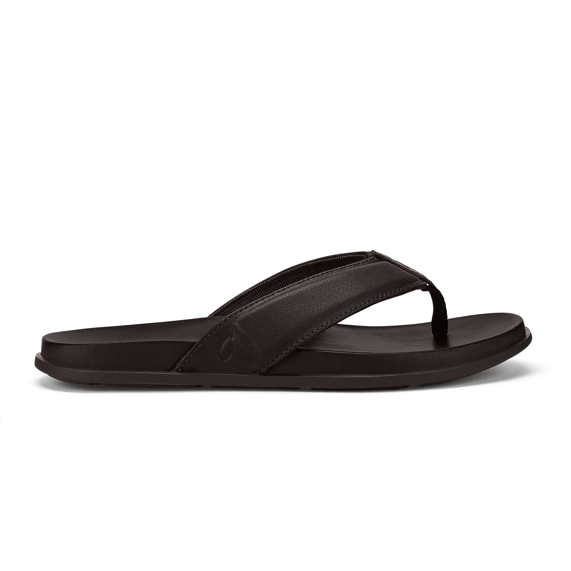 '  lali Leather Beach Sandals - Dark Java