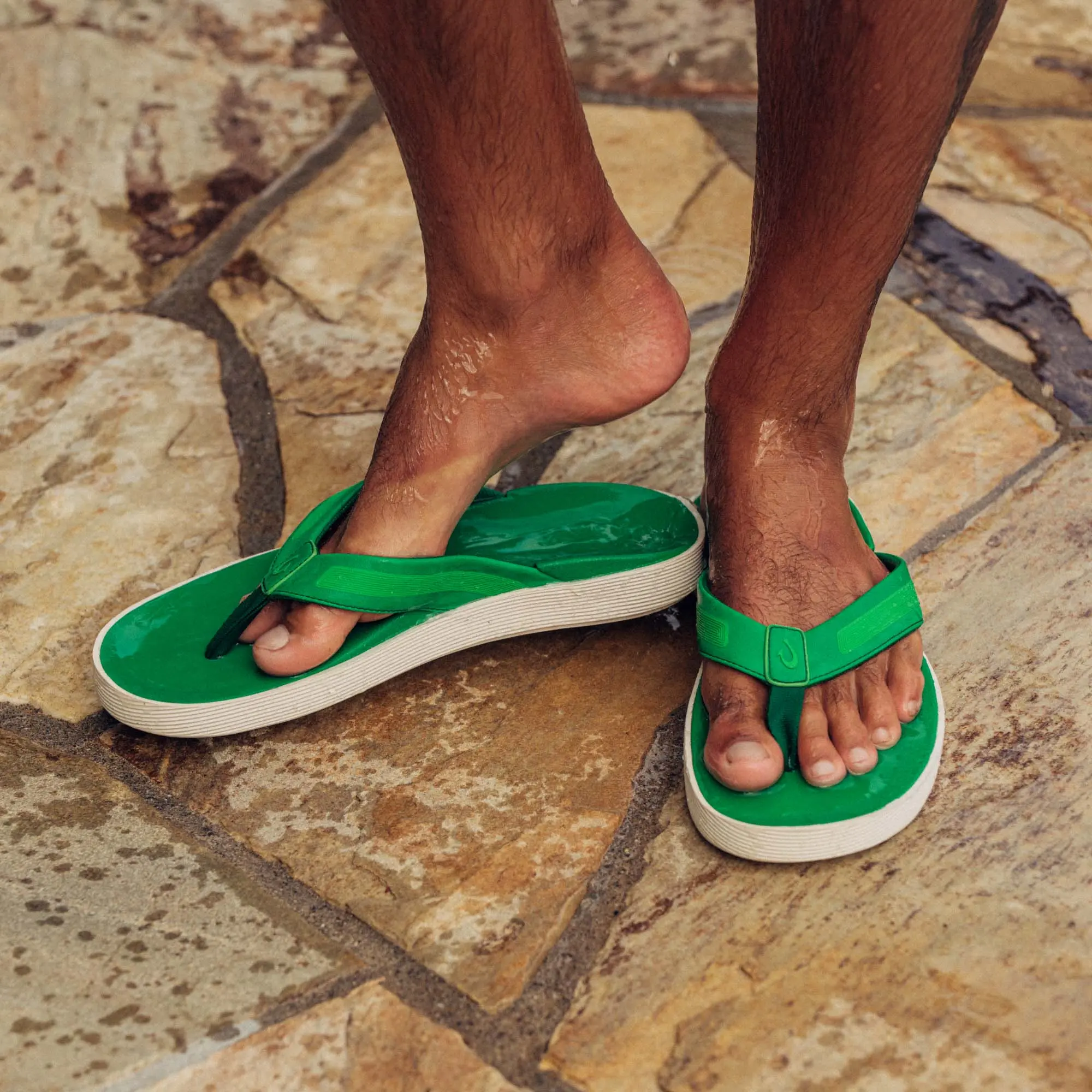 Leeward Men's Water Ready Beach Sandals - Bamboo - Image 2