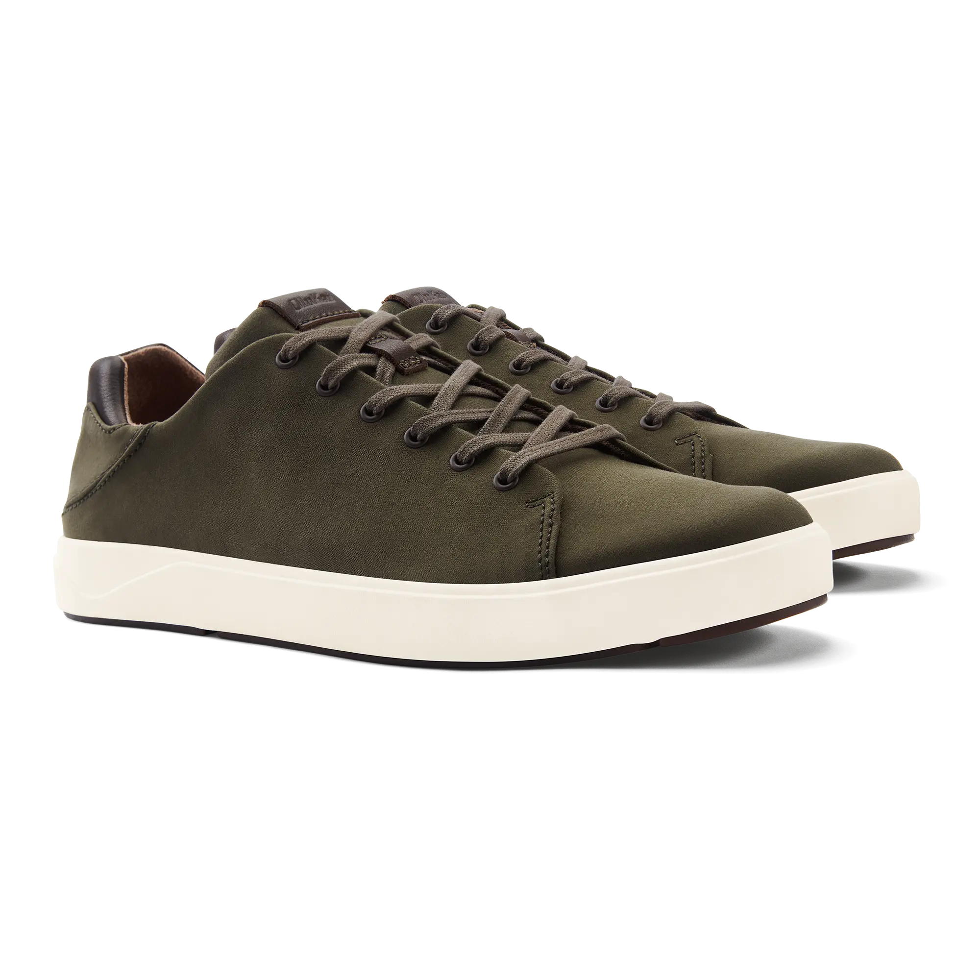 Lae'ahi L Men's Waxed Canvas Sneakers - Husk - Image 5