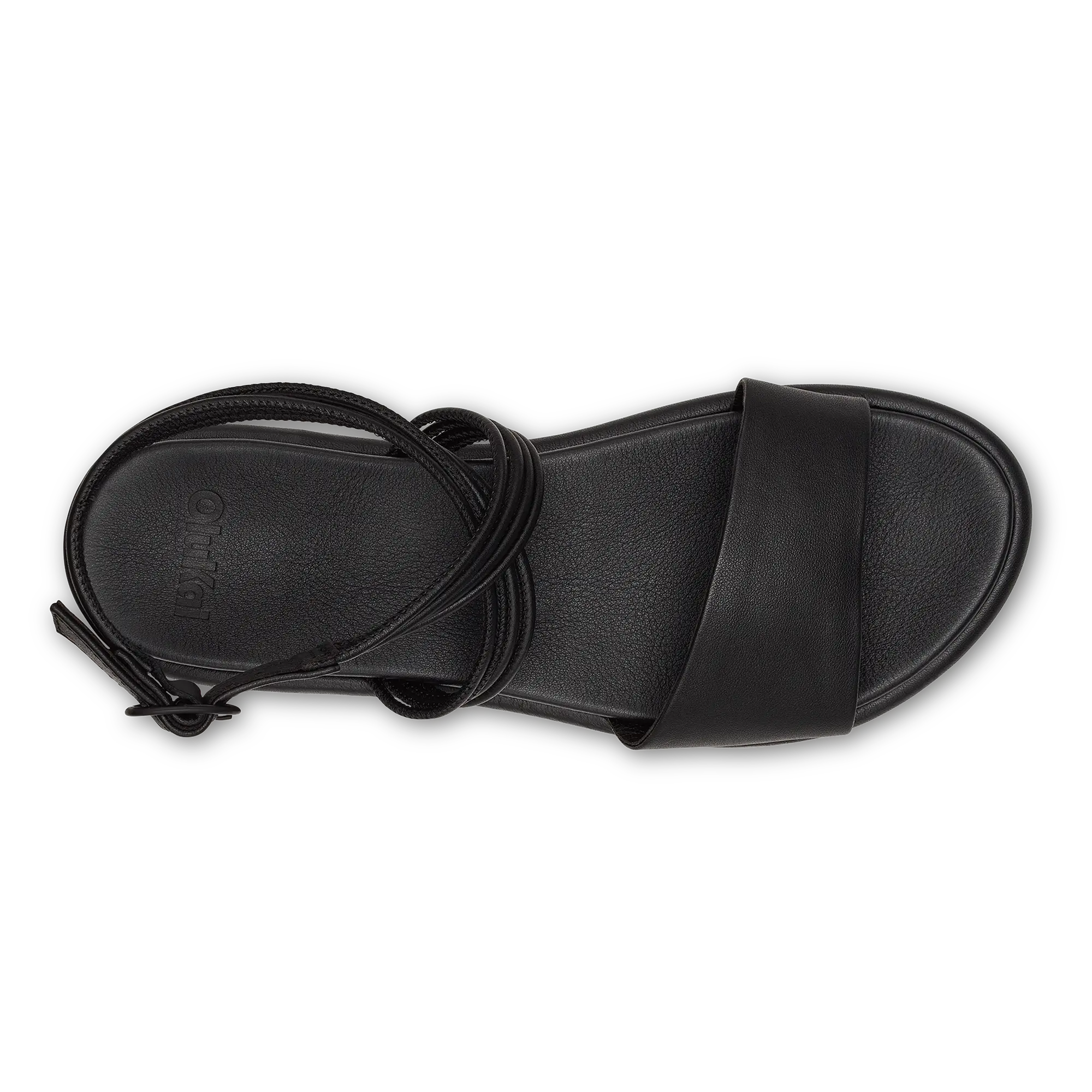 Tiare Wrap Women's Leather Sandals - Black - Image 8