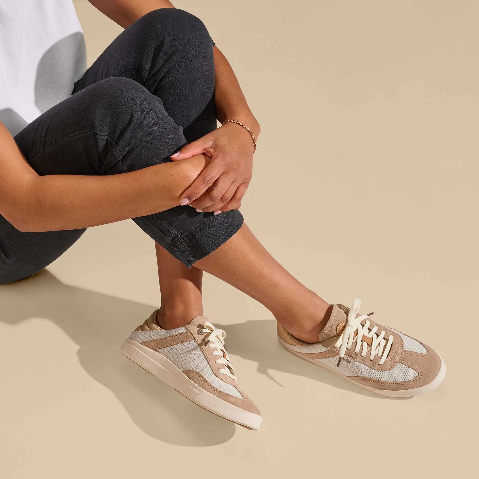 Ki lea Women's Sneaker Shoes - Tan / Tapa - Image 5
