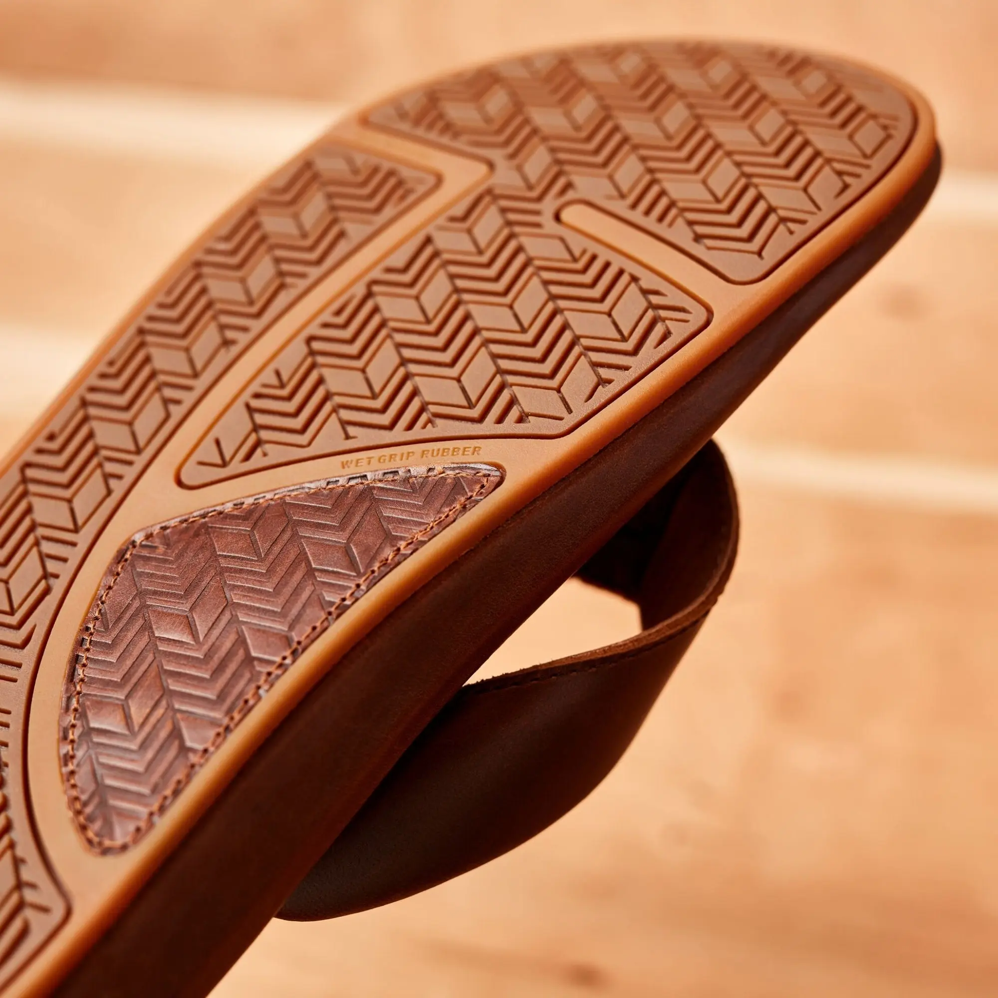'Ilikai Men's Leather Sandals - Toffee - Image 9