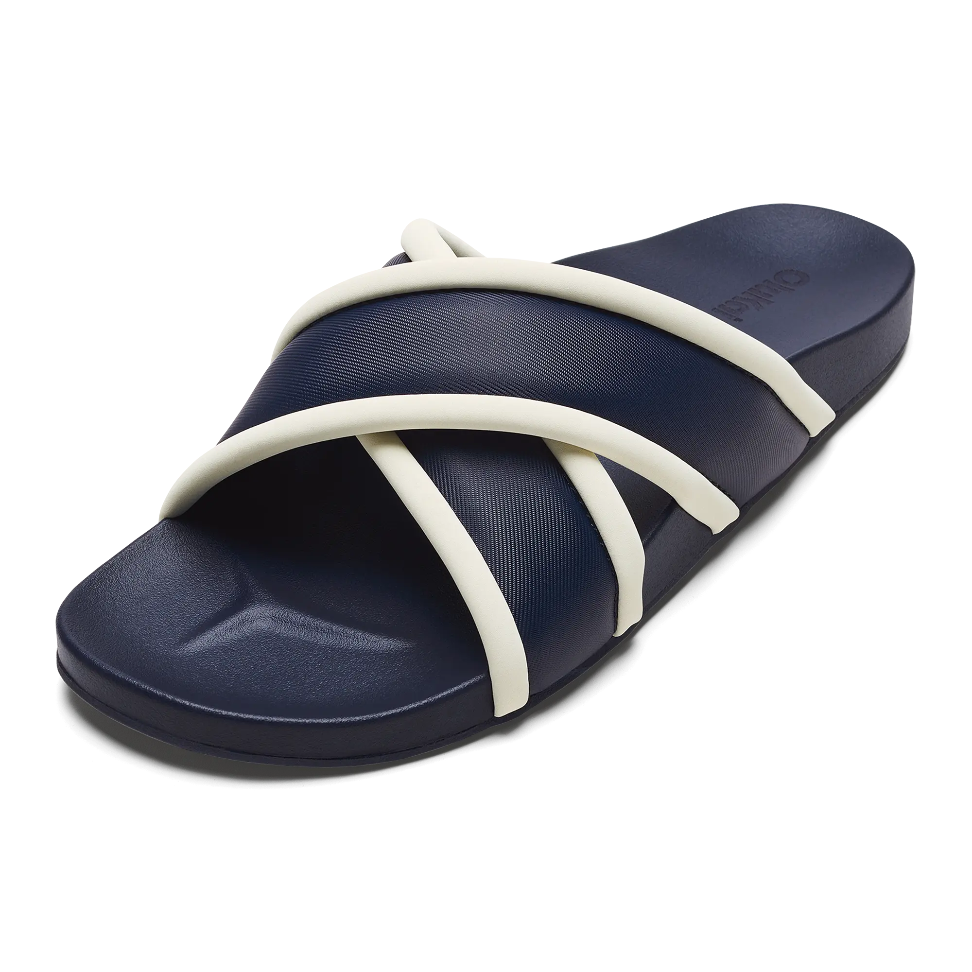 Ani Women's Beach Slide Sandals - Mood Indigo / White Sand - Image 5