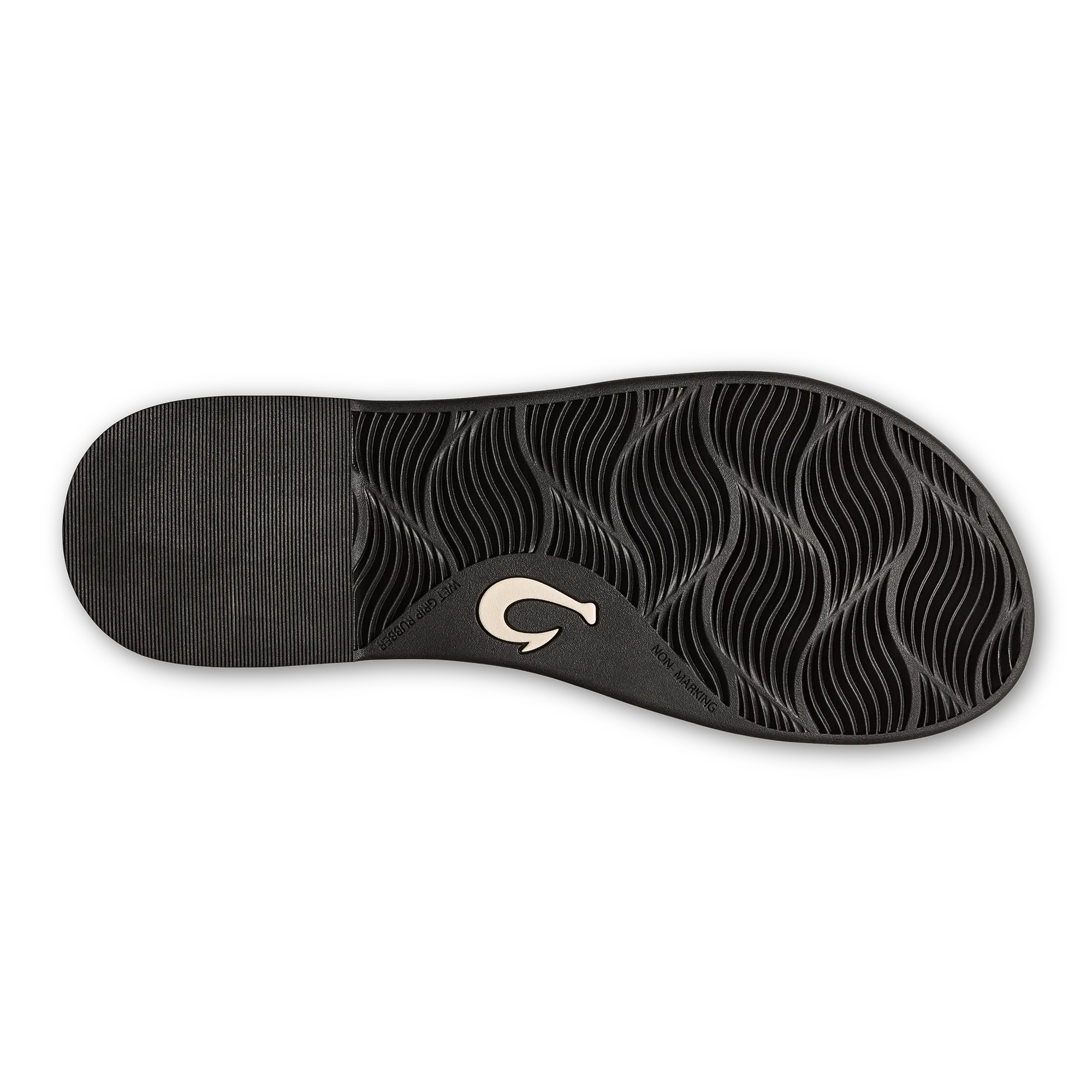 La'i Slide Women's Slide Beach Sandals - Lava Rock - Image 8