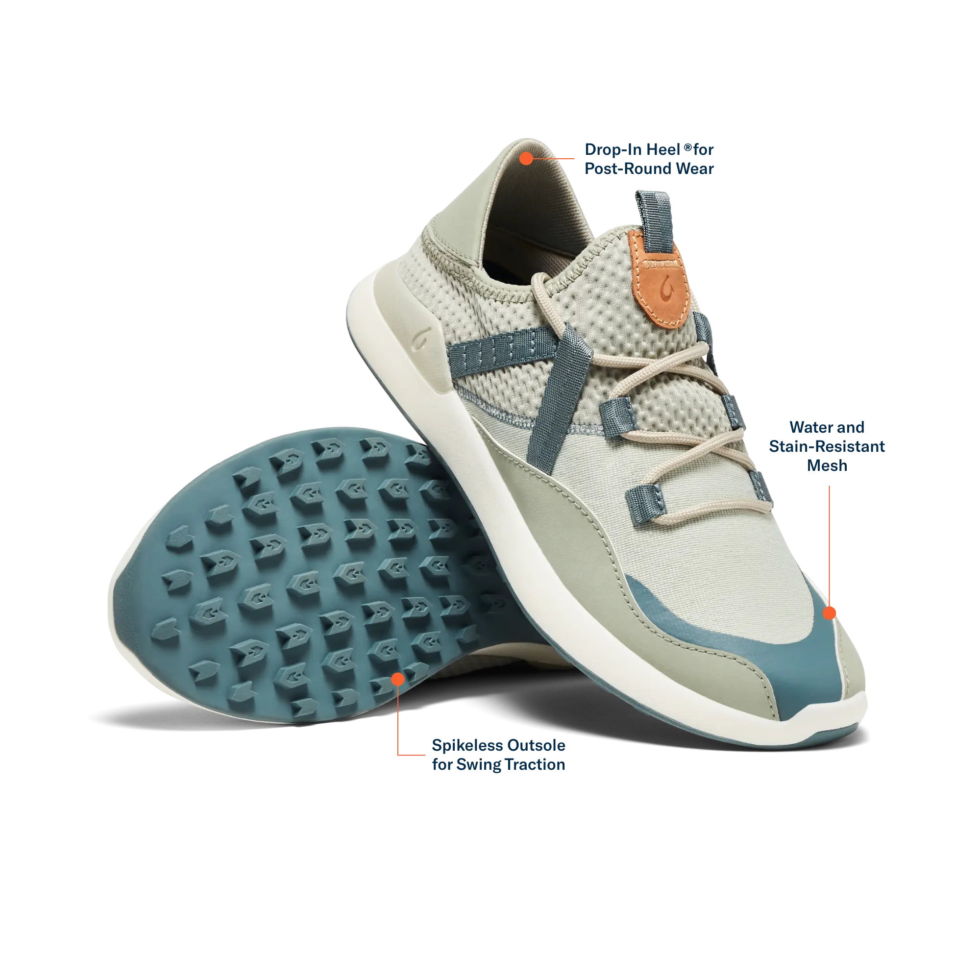 Kawela - Women's Golf Shoes - Sage / Dusk - Image 3