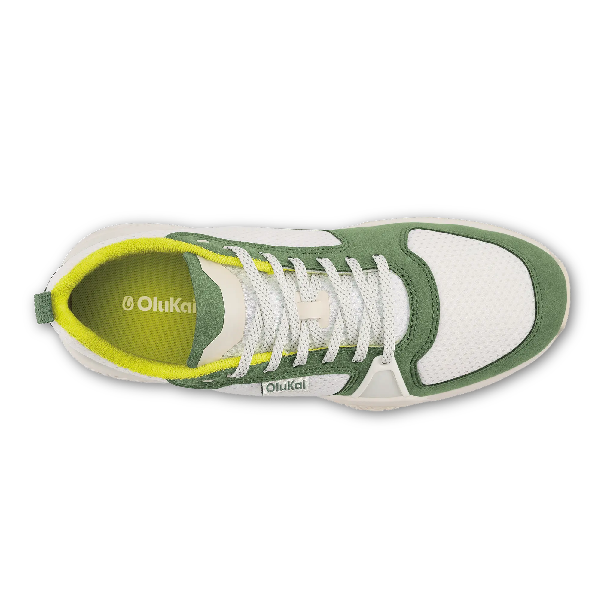 'Anau Men's Pickleball Shoes - Bright White / Leaf - Image 6