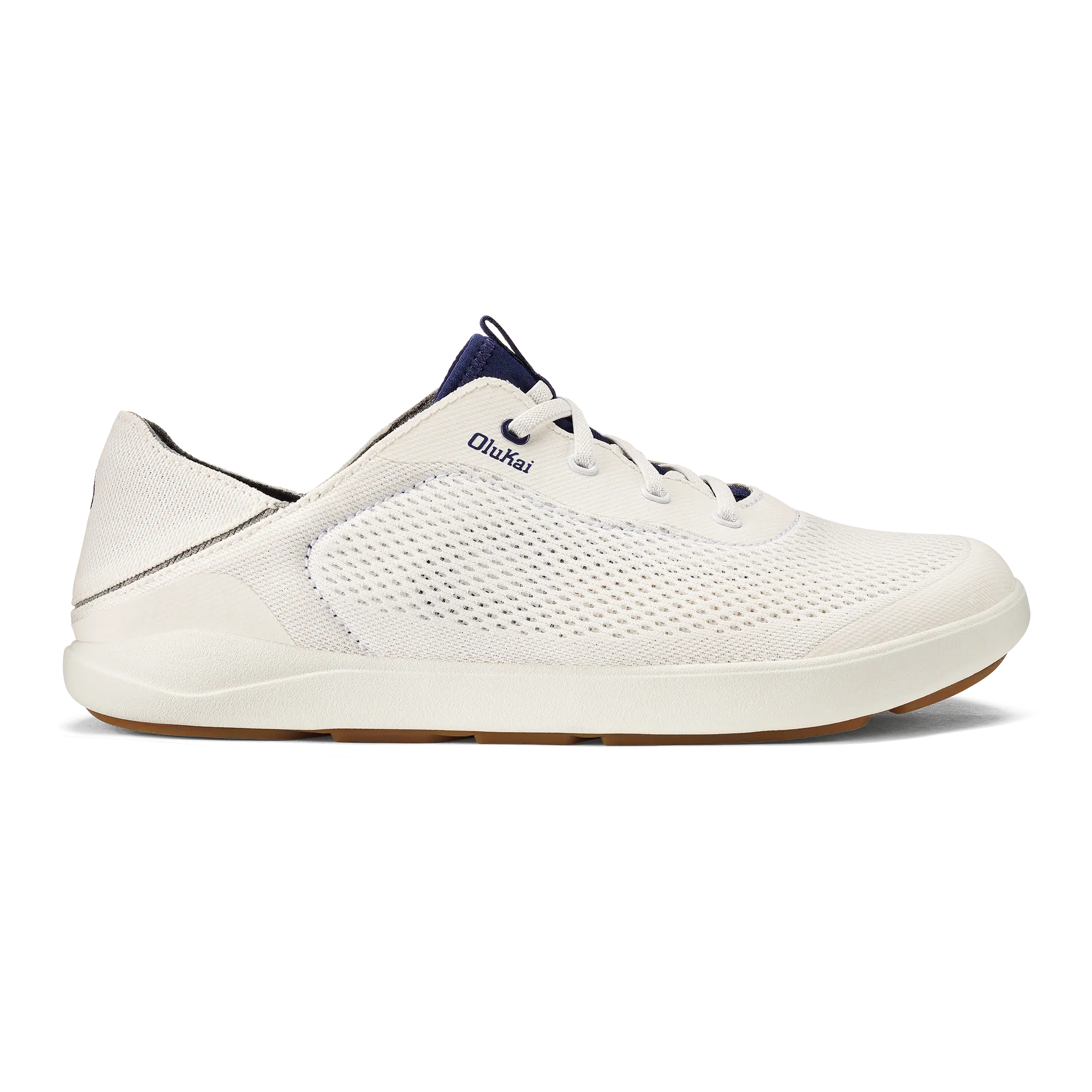 Moku Pae Men's Boat Shoes - Bright White / Pacifica