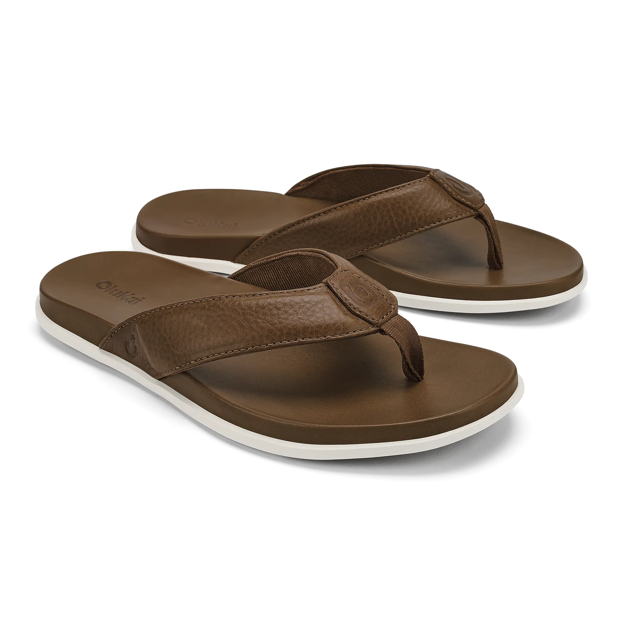 ' lali Leather Beach Sandals - Almond - Image 3