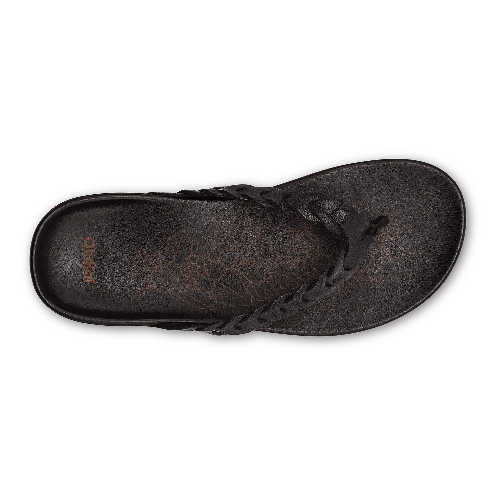 Lei Women's Leather Beach Sandals - Lava Rock - Image 8