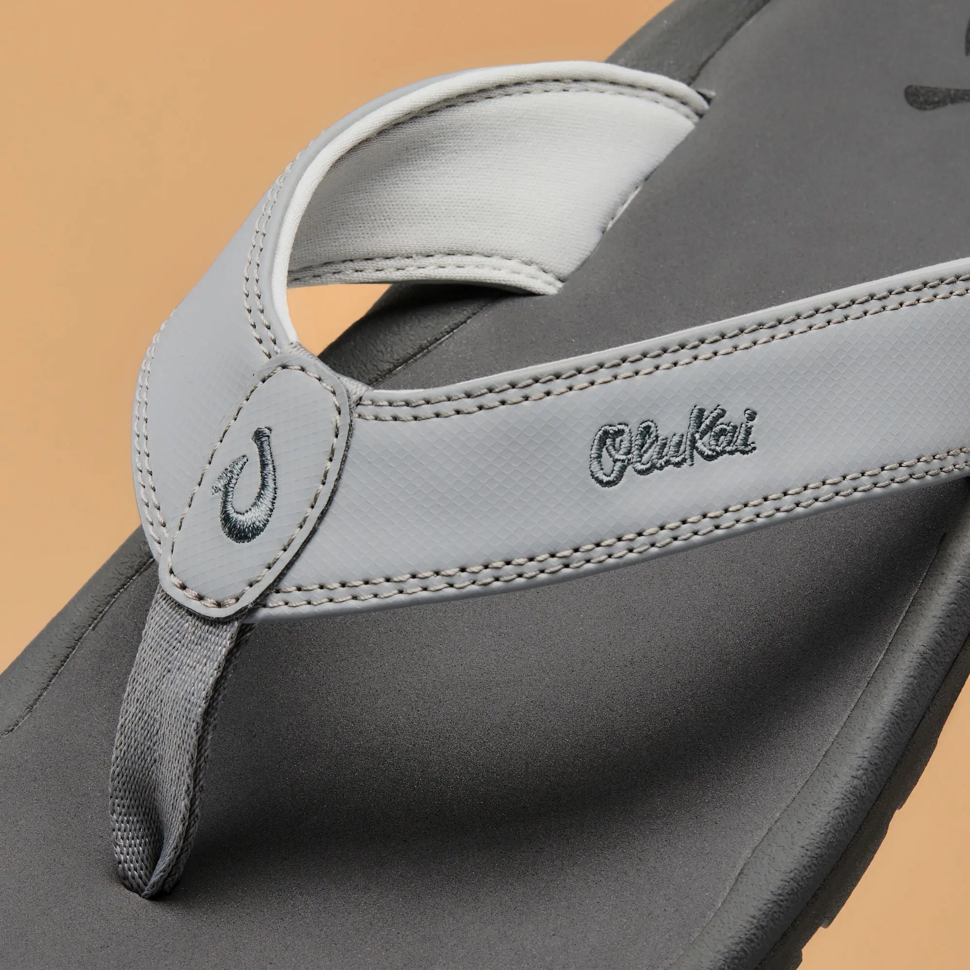 'Ohana Men's Best Selling Beach Sandals - Ash / Rock - Image 2
