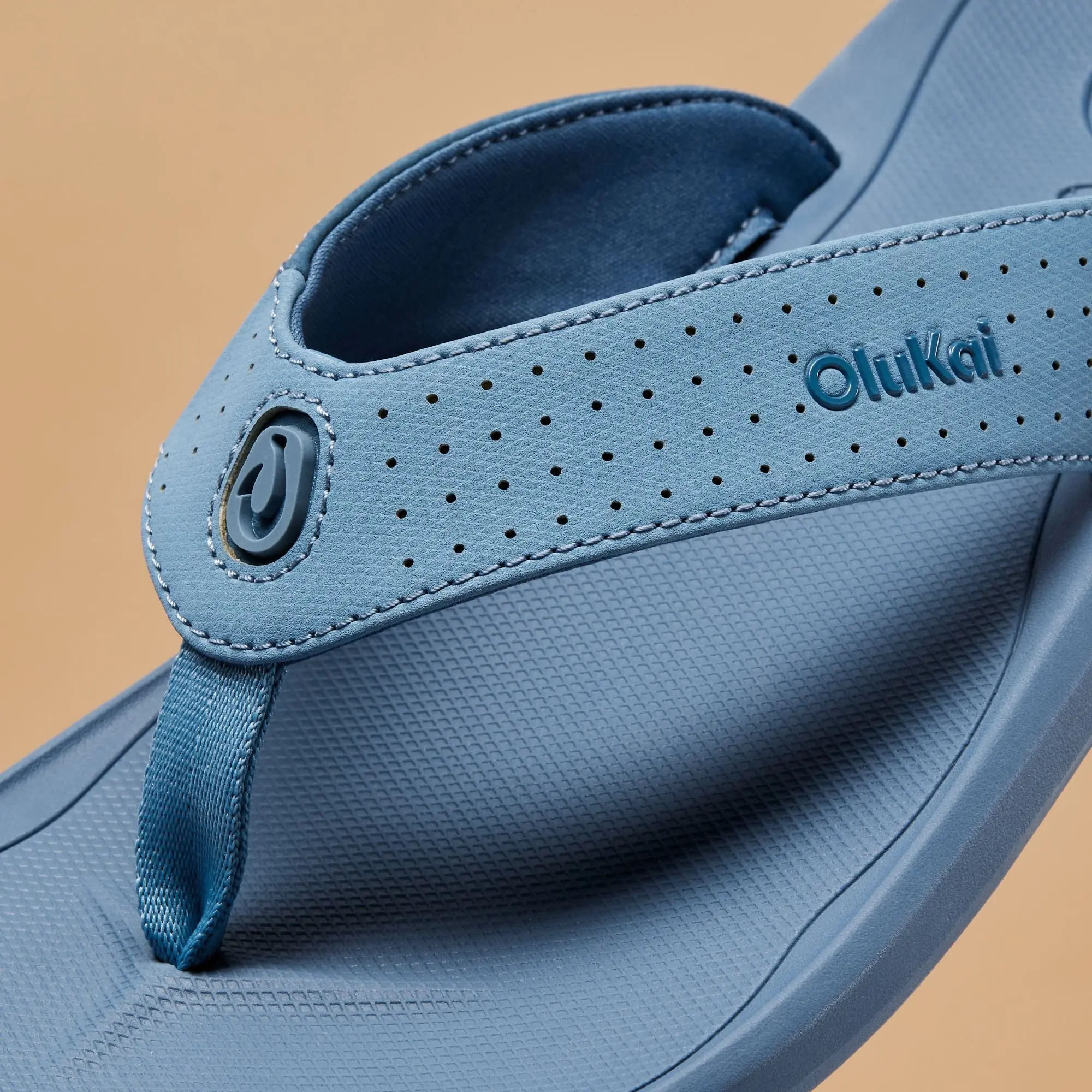 Ki'i Men's Water Ready Beach Sandals - Blissful Blue / Blue Fog - Image 2