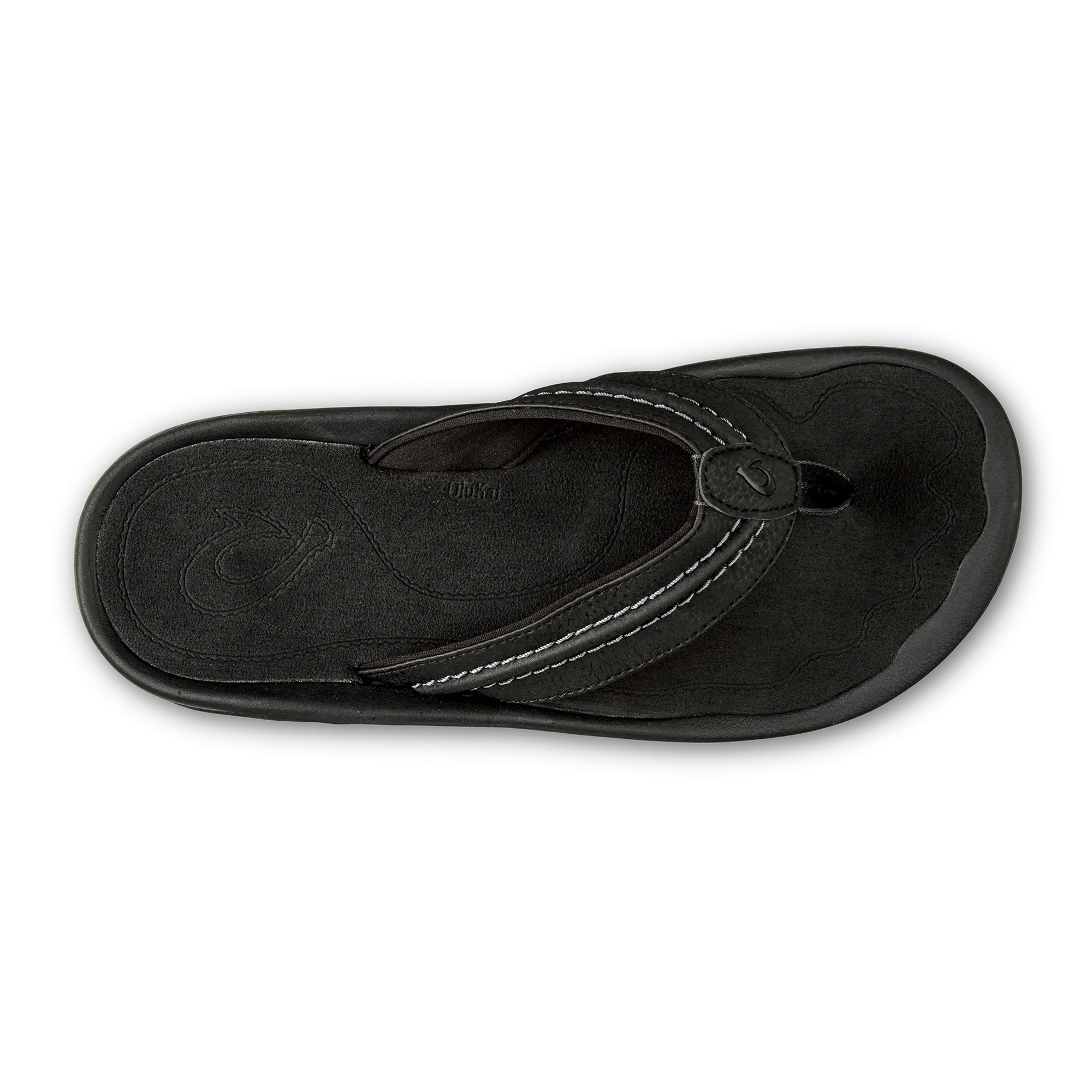 Hokua Men's Beach Sandals - Dark Wood - Image 2