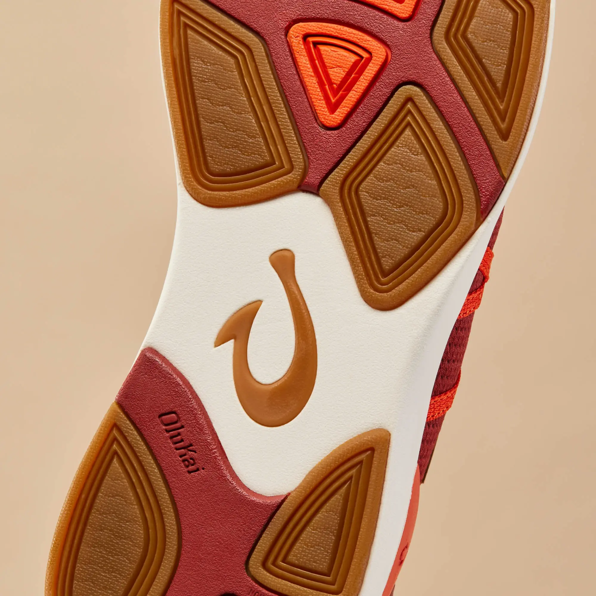 Mio L Men's Athletic Shoes - Dark Rust / Flame - Image 8