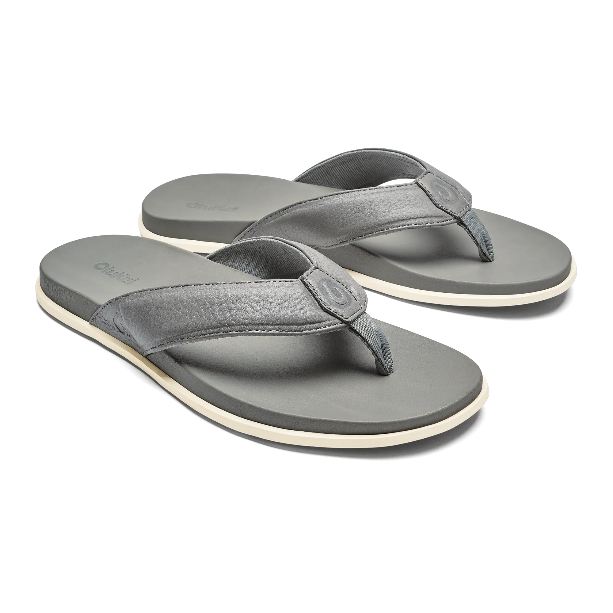 ' lali Leather Beach Sandals - Ash - Image 5