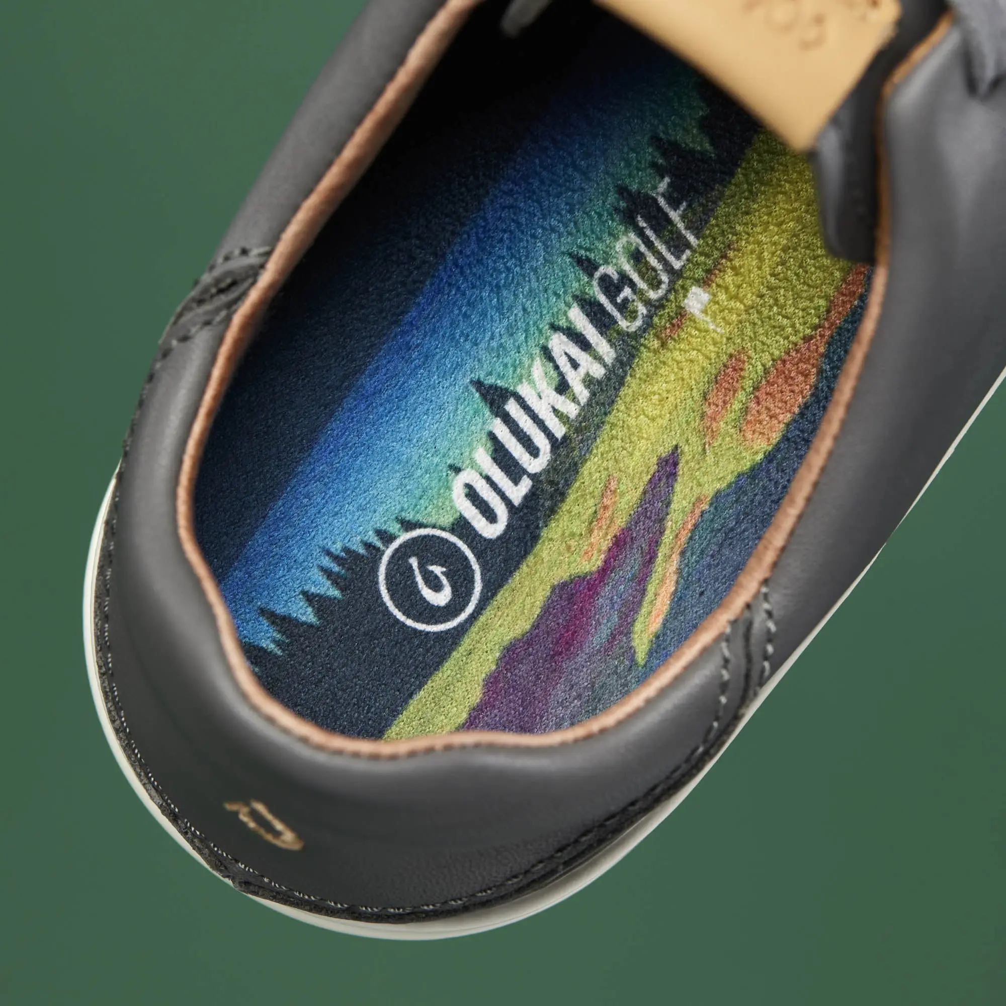Wailea Women's Waterproof Leather Golf Shoes - Stone - Image 7