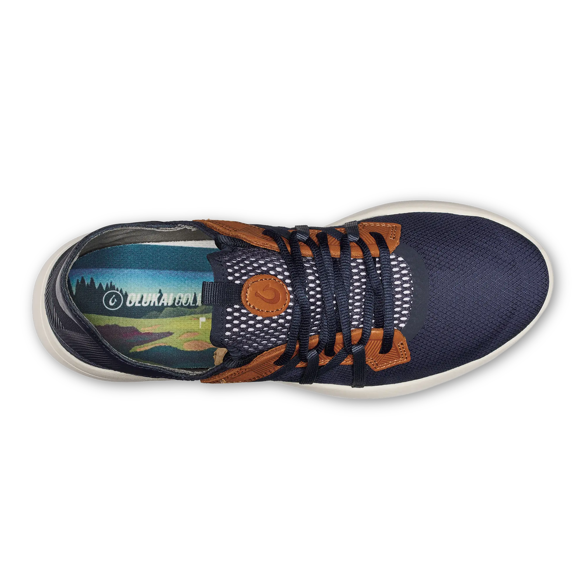 Manele Men's Breathable Golf Shoes - Trench Blue - Image 8