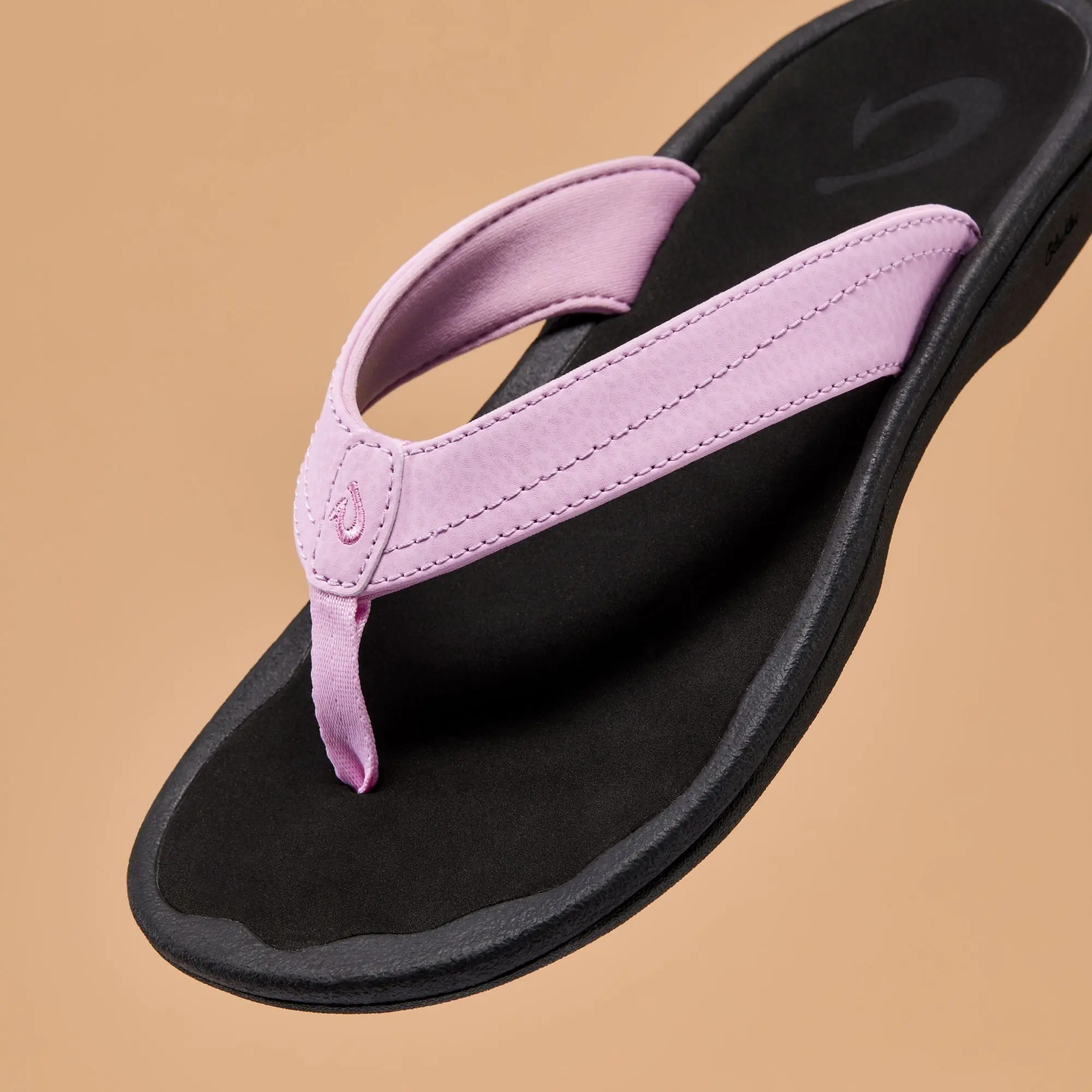 'Ohana Women's Beach Sandals - Paradise Pink / Lava Rock - Image 2