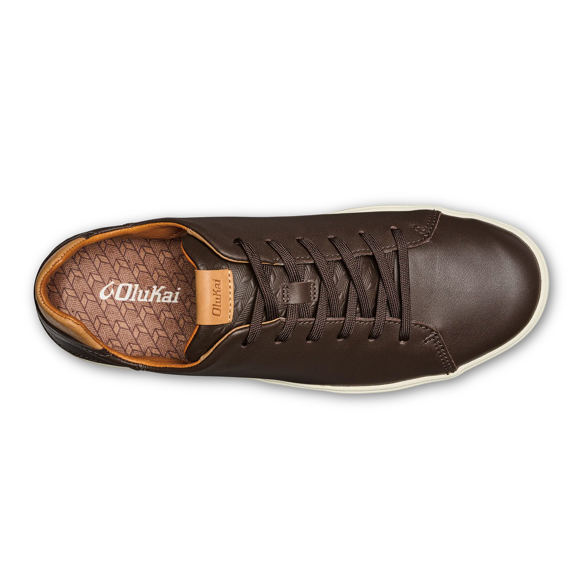 Lae'ahi L 'Ili Men's Leather Sneakers - Dark Java - Image 8