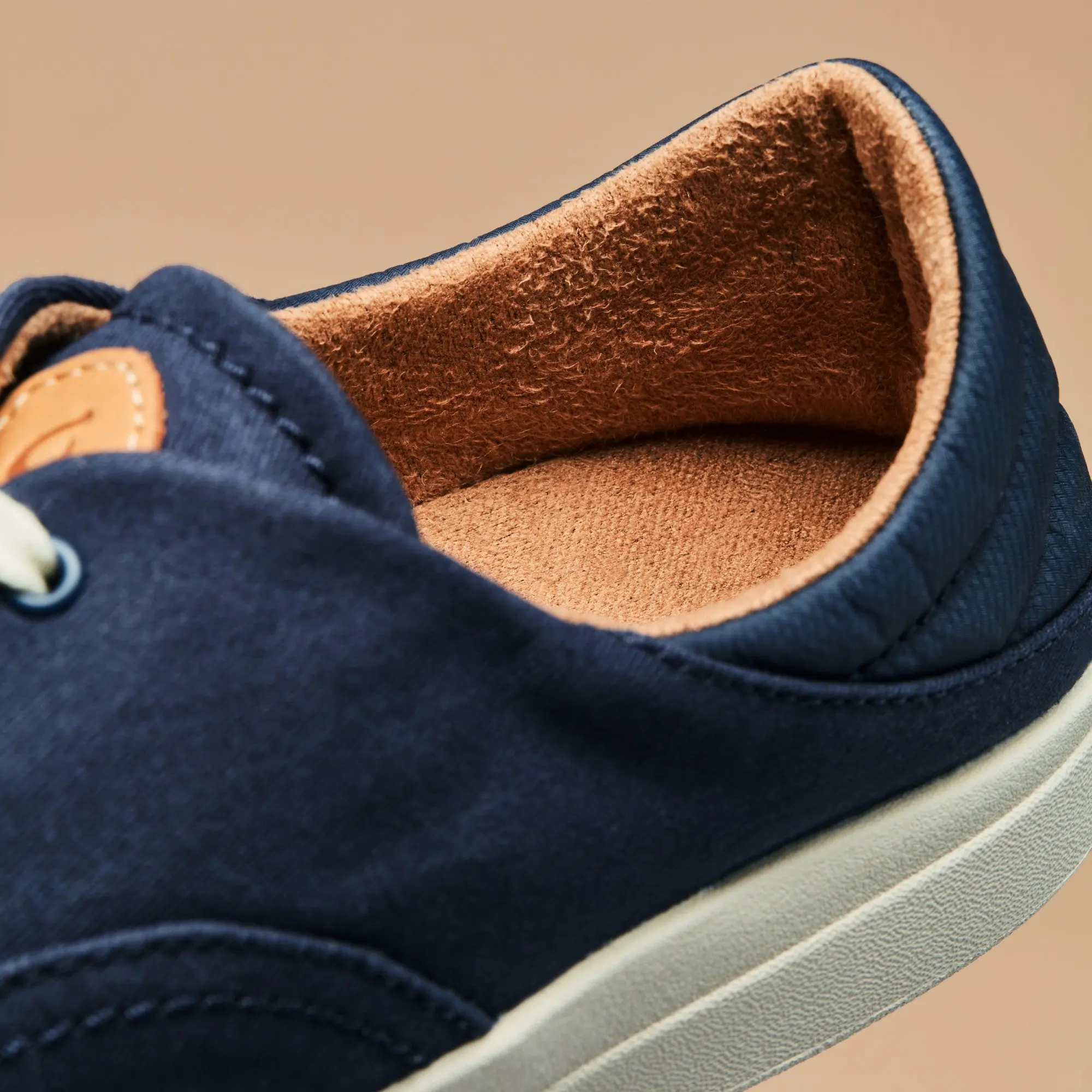 Kohu Women's Lightweight Canvas Sneakers - Navy - Image 6