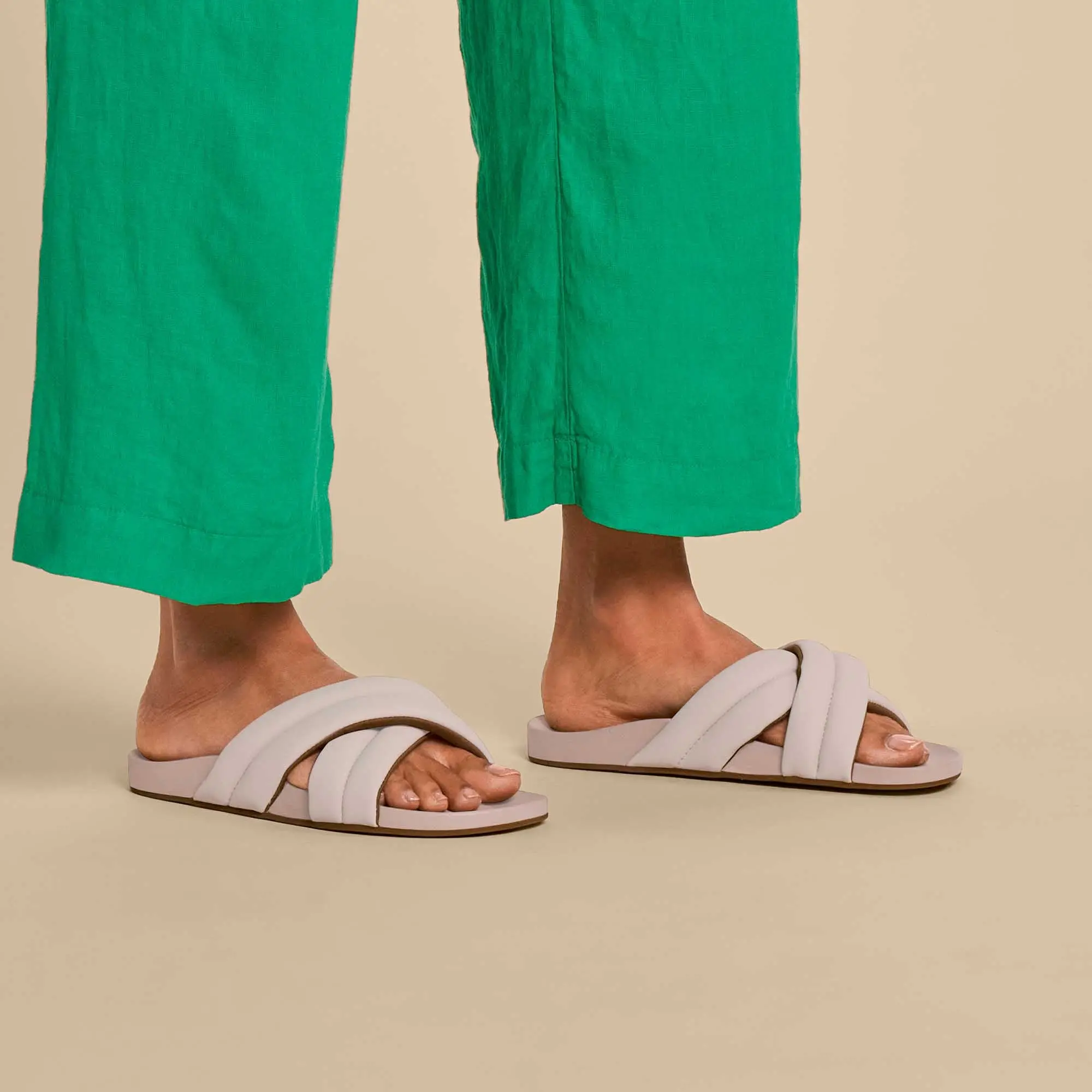 Hila Women's Beach Slide Sandals - Cloudy - Image 4