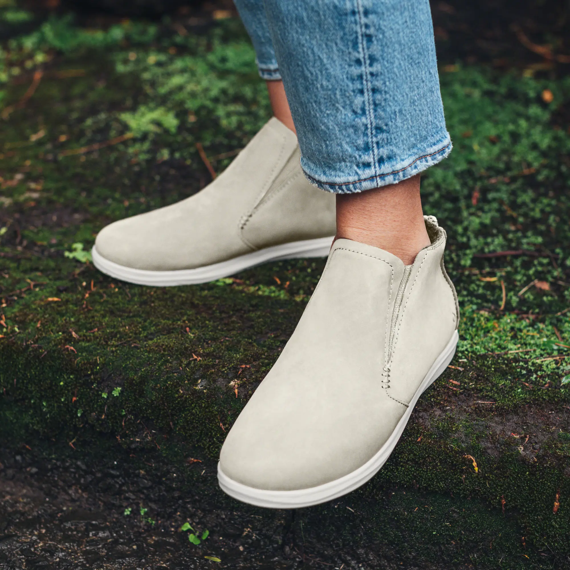 Hawai'iloa Manu Hope Women's Booties- Chalk / Off White - Image 2