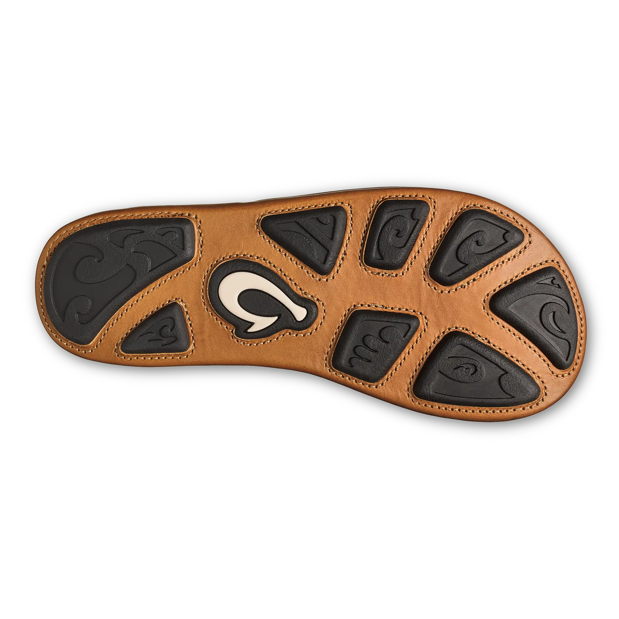 Hiapo - Odyssey Grey / Sahara Men's Leather Beach Sandals - Image 9