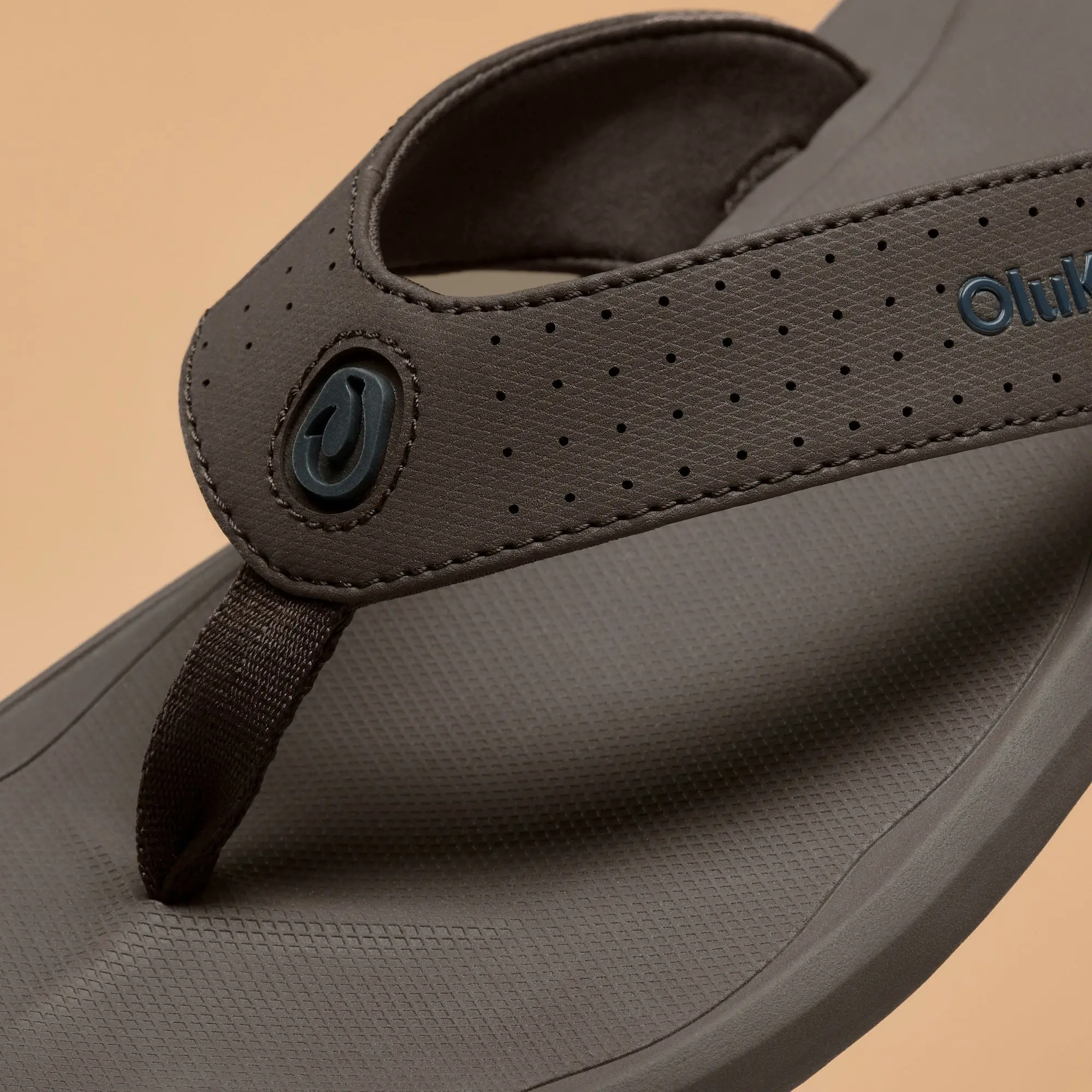 Ki'i Men's Water Ready Beach Sandals - Dark Java - Image 2