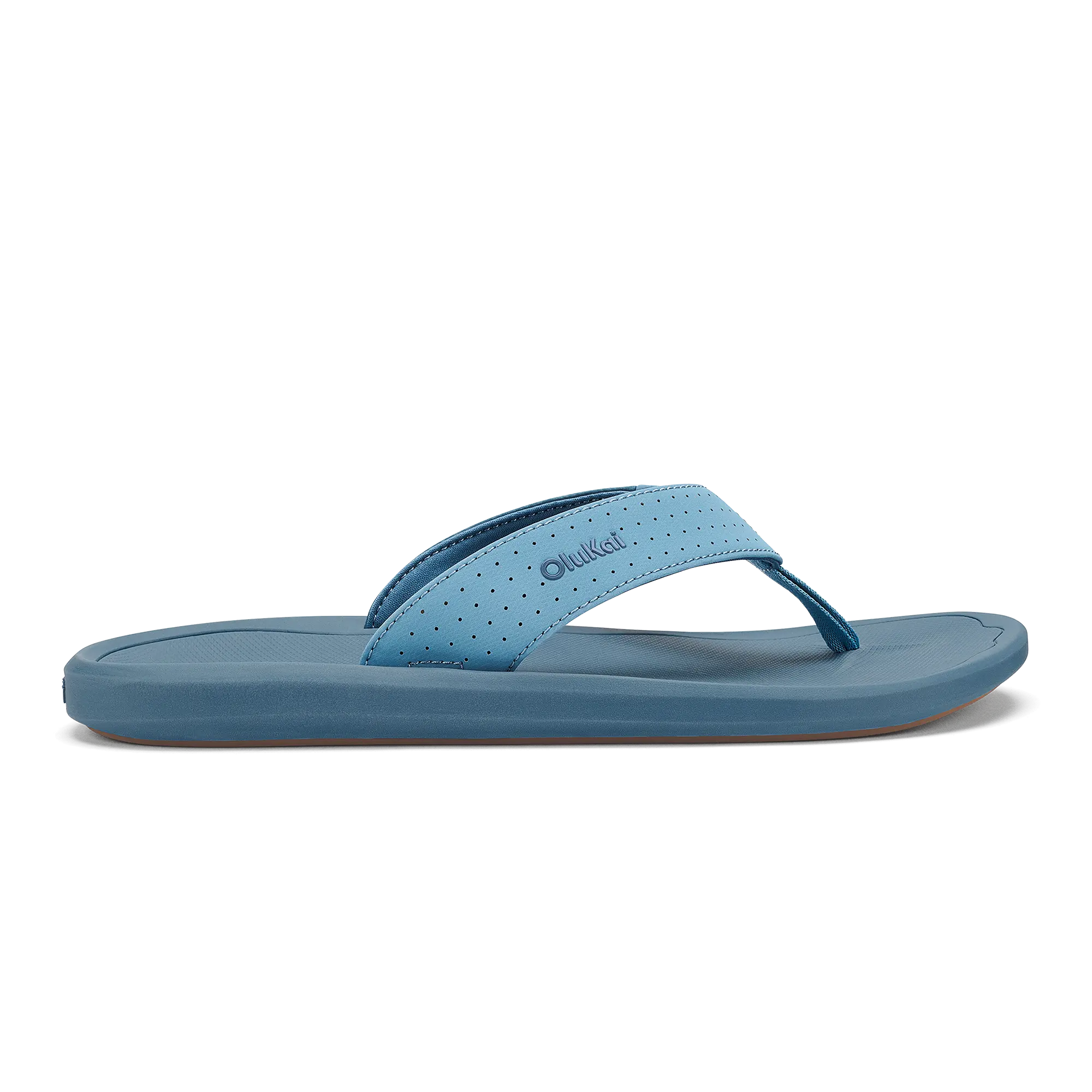 Ki'i Men's Water Ready Beach Sandals - Blissful Blue / Blue Fog