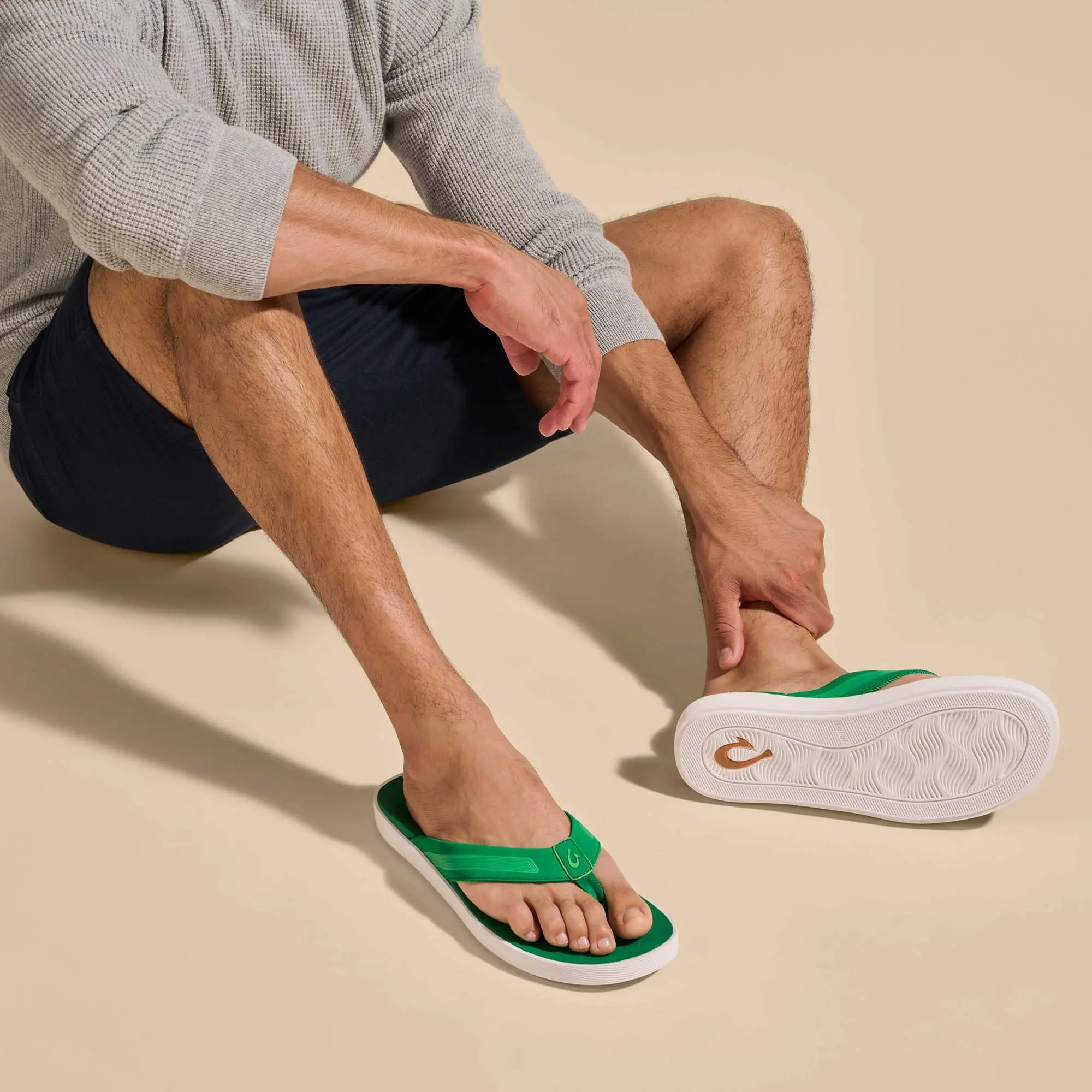 Leeward Men's Water Ready Beach Sandals - Bamboo - Image 5