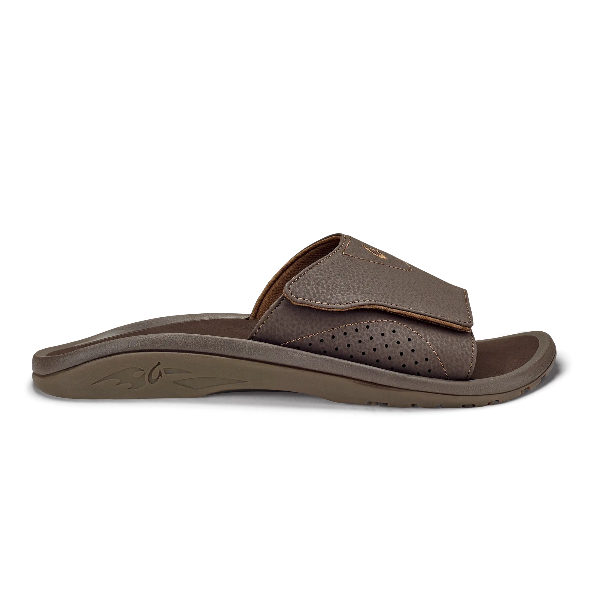 Nalu Slide Men's Beach Slide Sandals - Dark Java