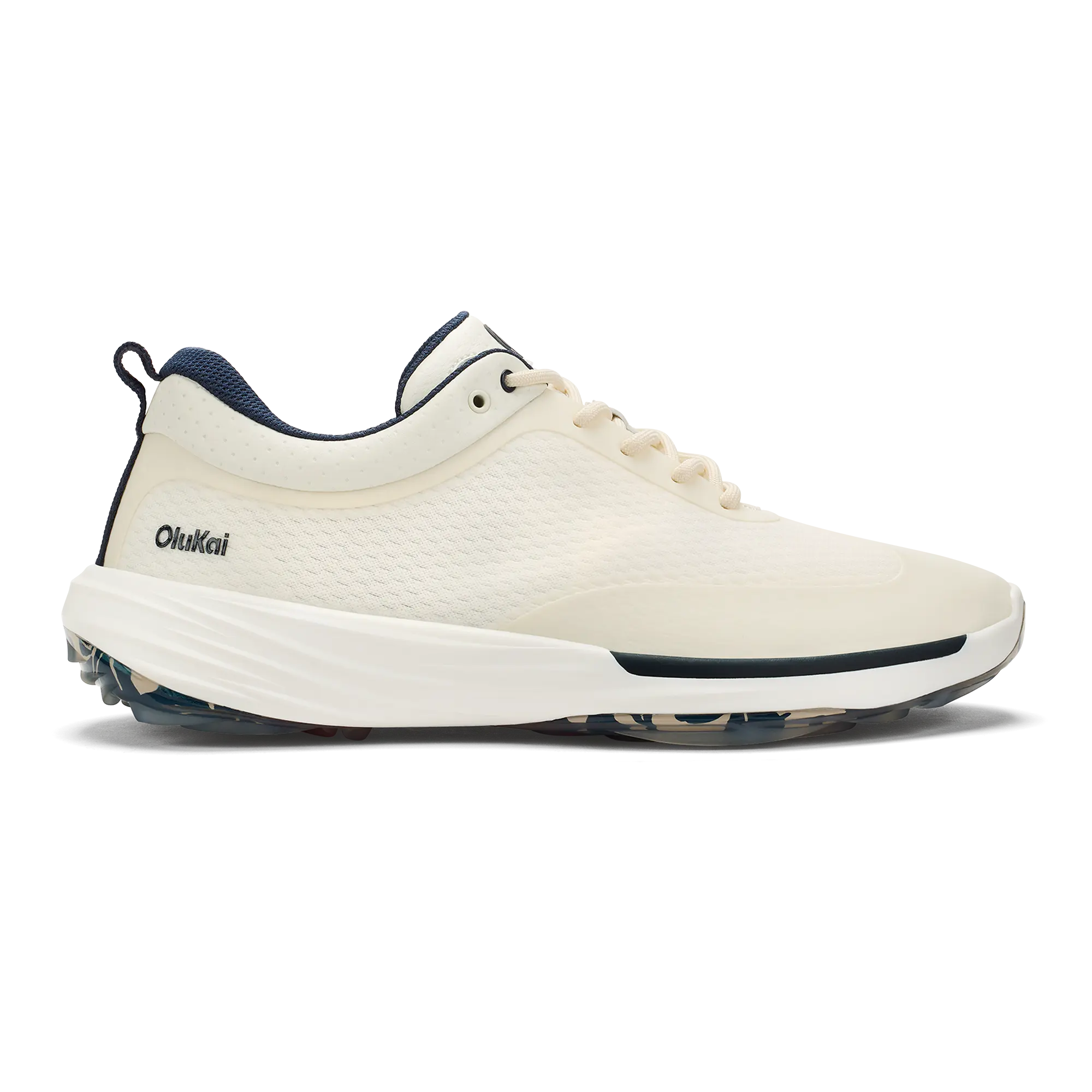 M  kena Men's Waterproof Golf Shoes - White Sand