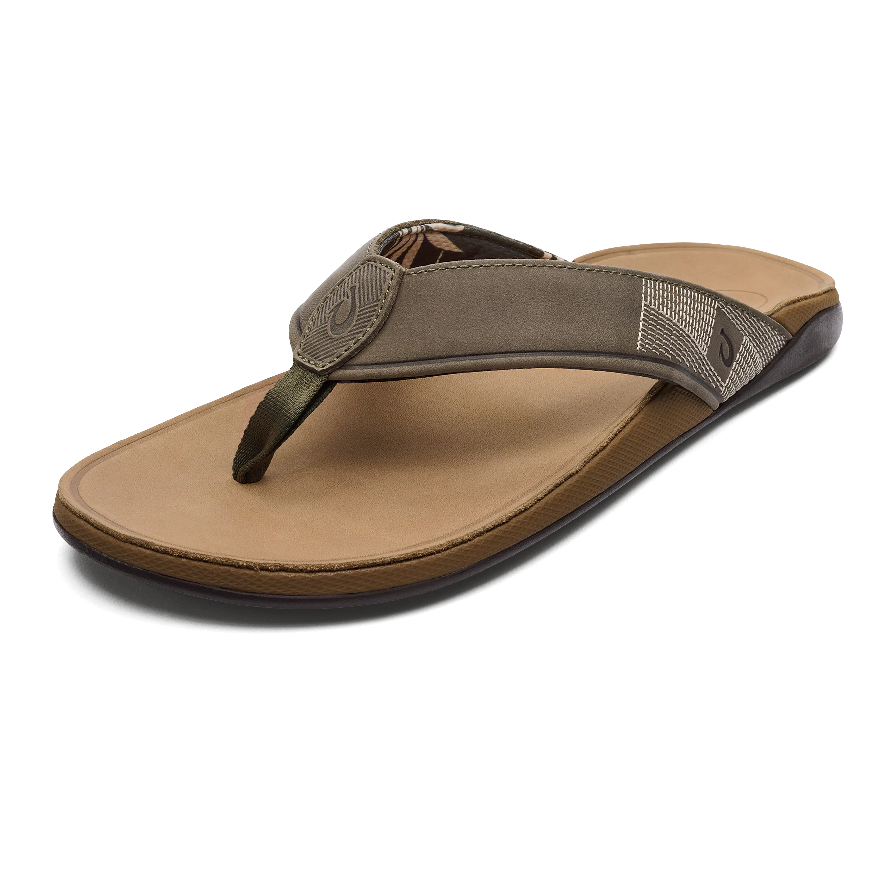 Tuahine Men's Waterproof Leather Beach Sandals - Hunter - Image 7
