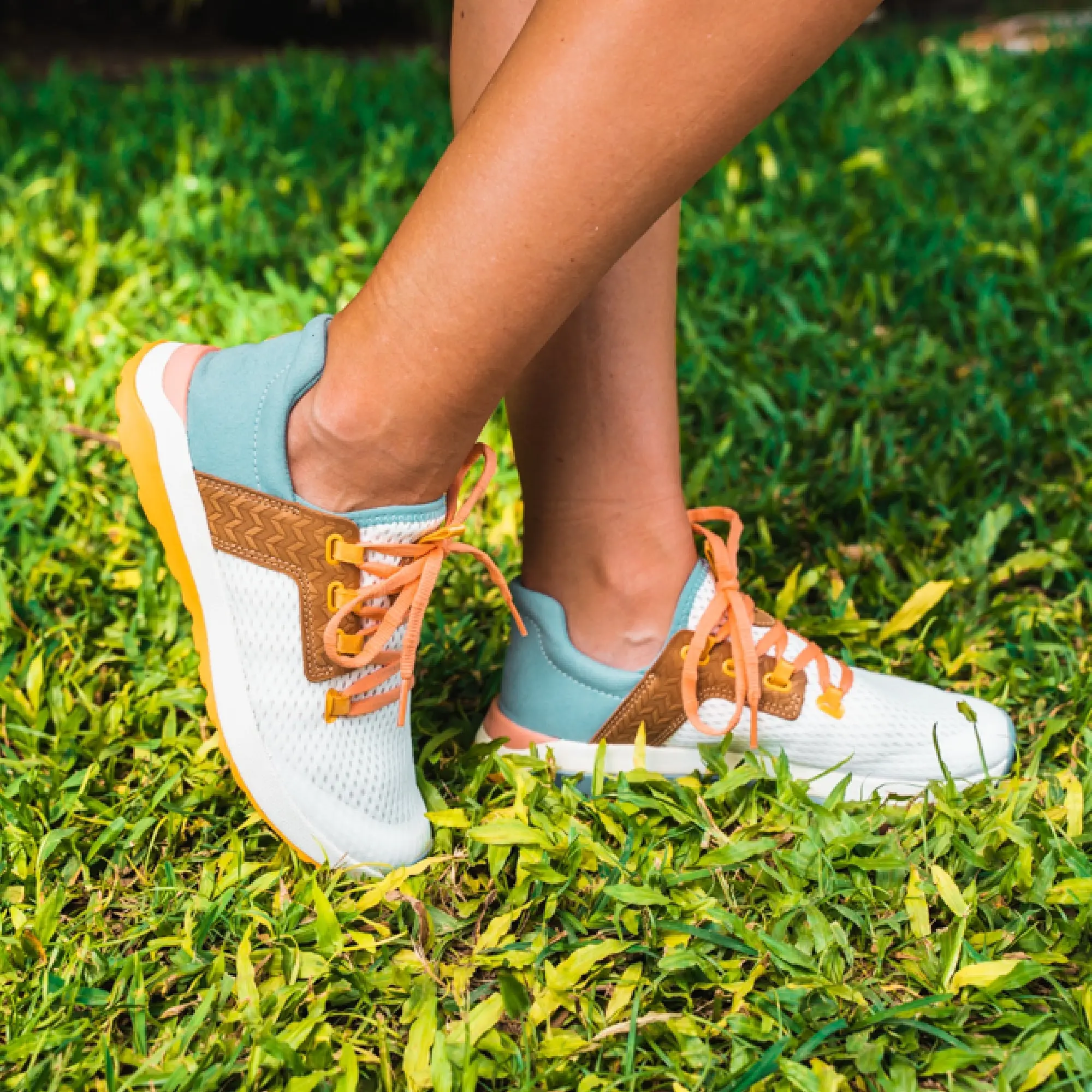 Wailuku Women's Athletic Shoes - Bright White / Sea Ice - Image 5